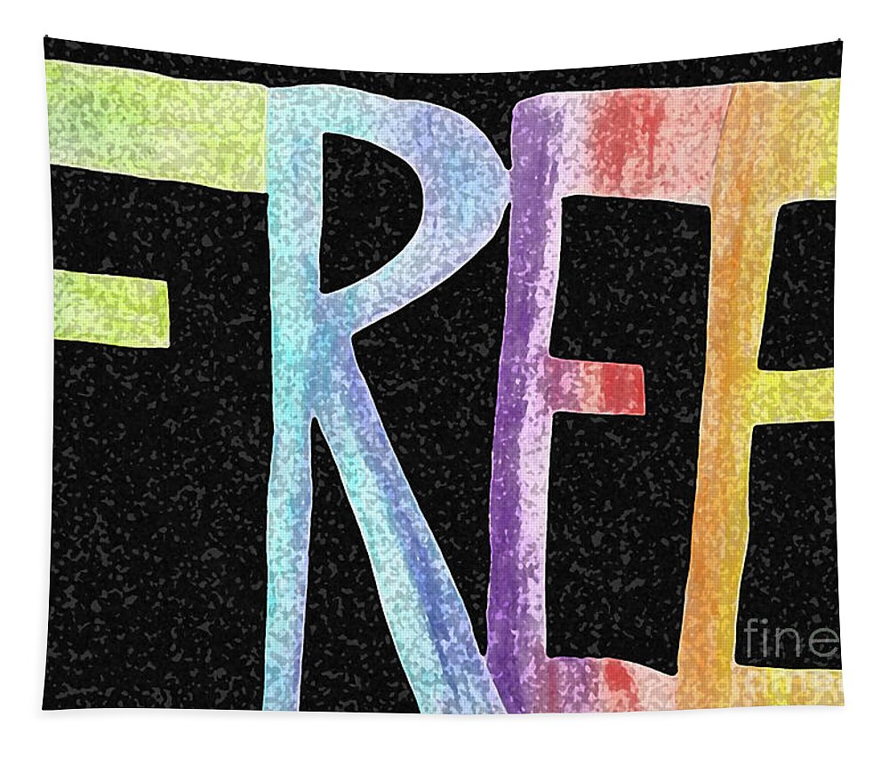 Free Tapestry featuring the digital art Free by Curtis Sikes