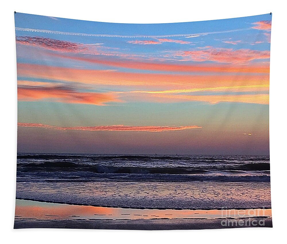 Sunrise Tapestry featuring the photograph Gator Sunrise 10.31.15 by LeeAnn Kendall