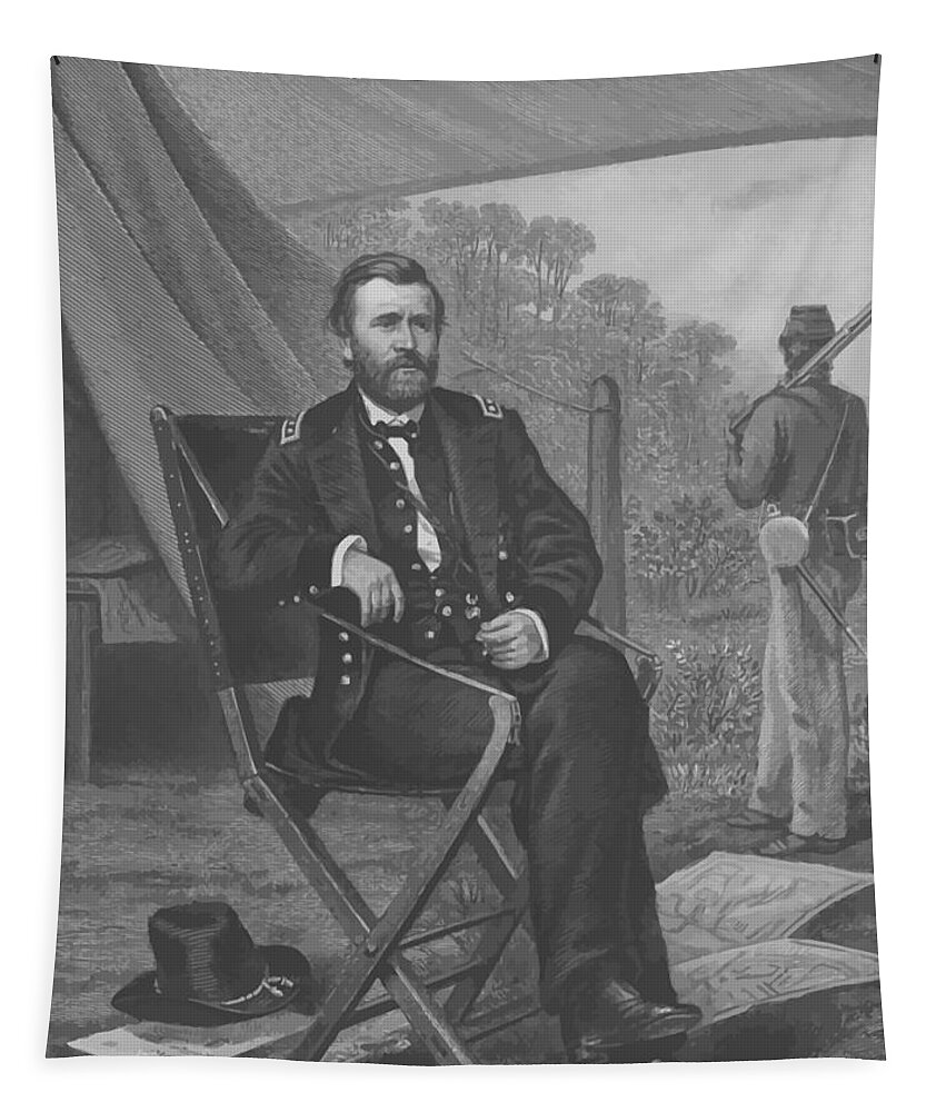Grant Tapestry featuring the painting General U.S. Grant by War Is Hell Store