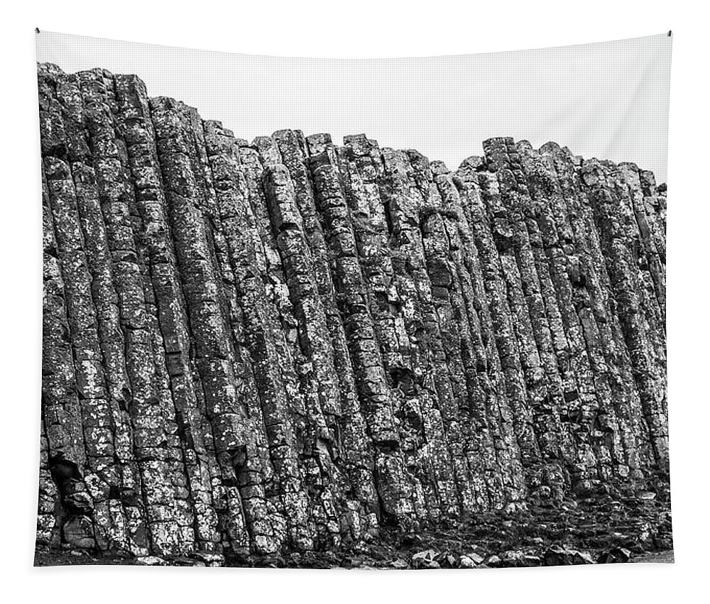 Ireland Rocks By Lexa Harpell Tapestry featuring the photograph Giants Causeway Columns - Northern Ireland by Lexa Harpell