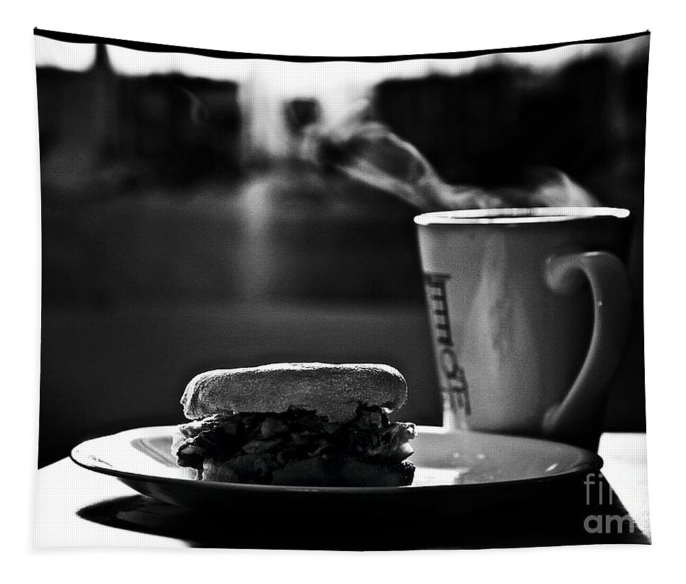 Food Tapestry featuring the photograph Glorious Morning 2 by Frank J Casella