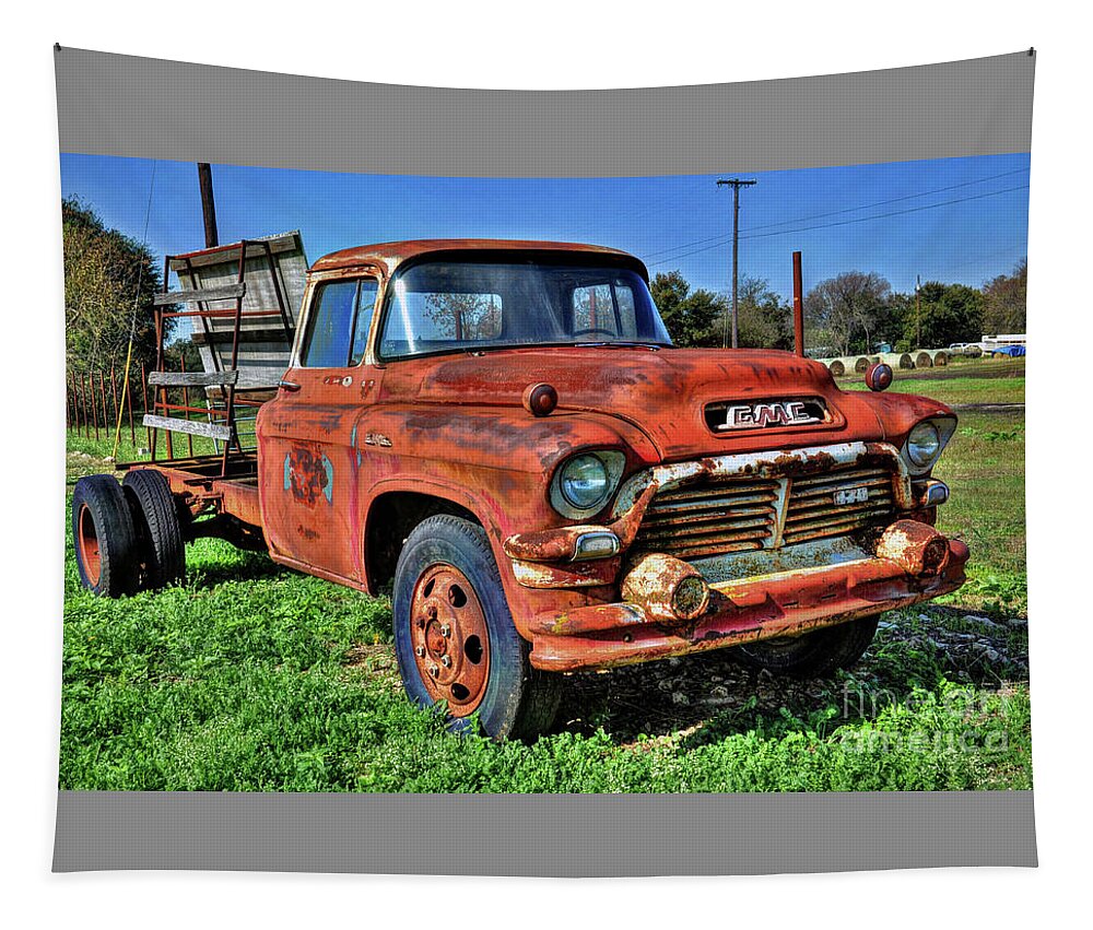 Gmc Trucks Tapestry featuring the photograph GMC by Savannah Gibbs