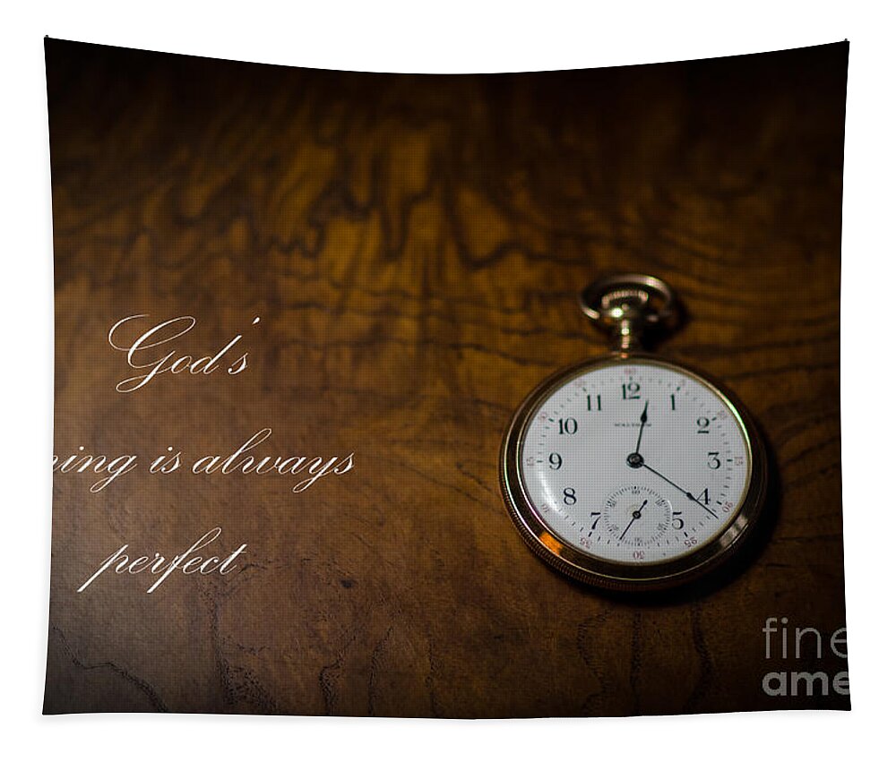 God Tapestry featuring the photograph God's Timing by Dale Powell