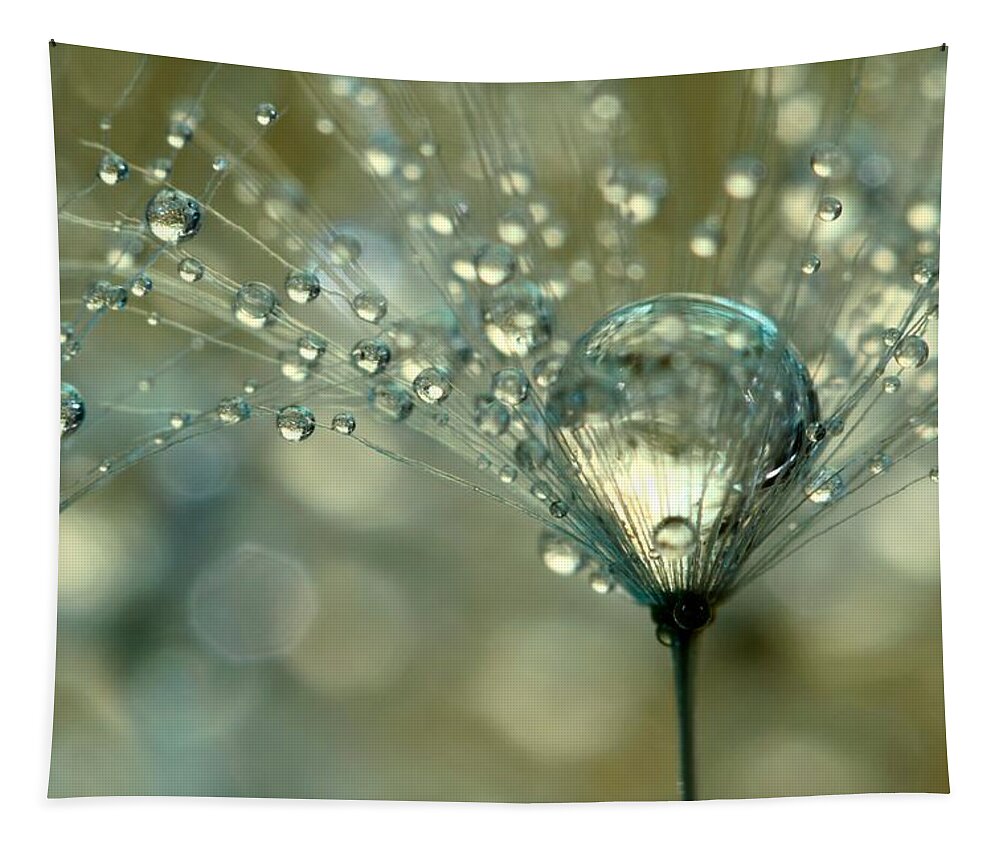 Dandelion Tapestry featuring the photograph Gold Sparkles by Sharon Johnstone