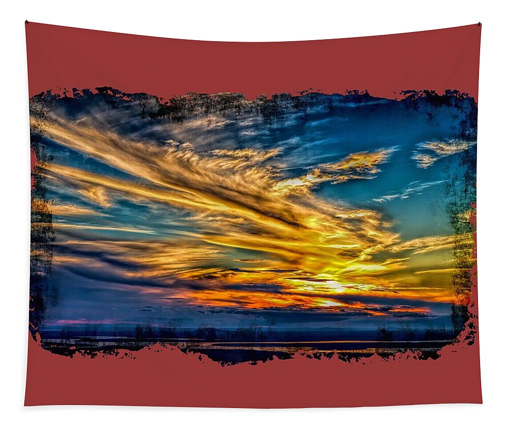 Mount Desert Island Tapestry featuring the photograph Golden Evening 2 by John M Bailey