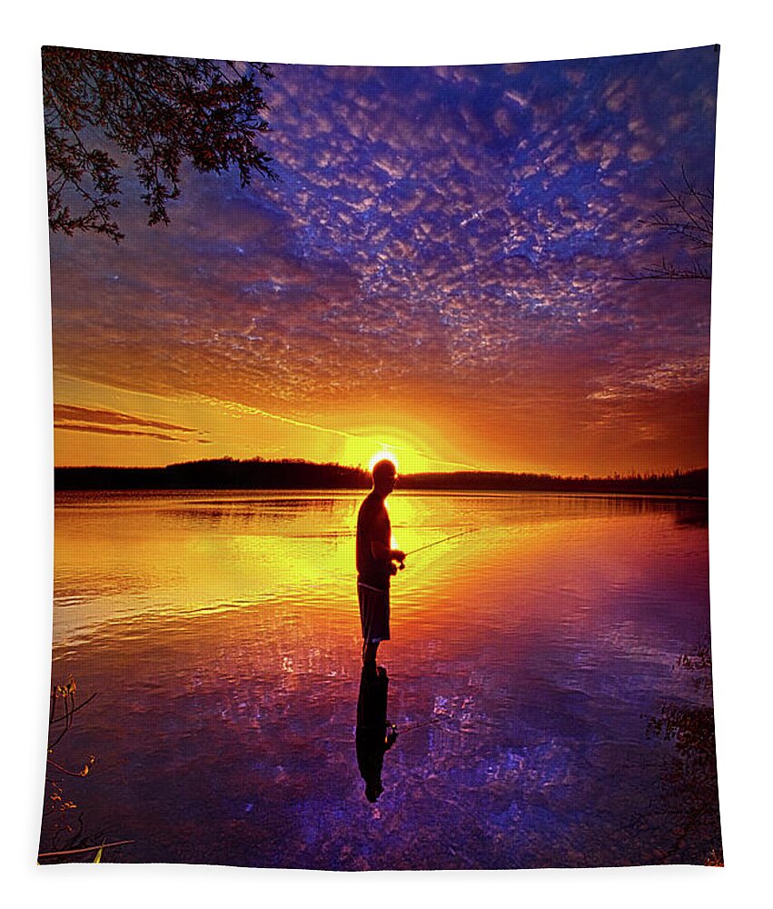 Rural Tapestry featuring the photograph Gone Fishing by Phil Koch