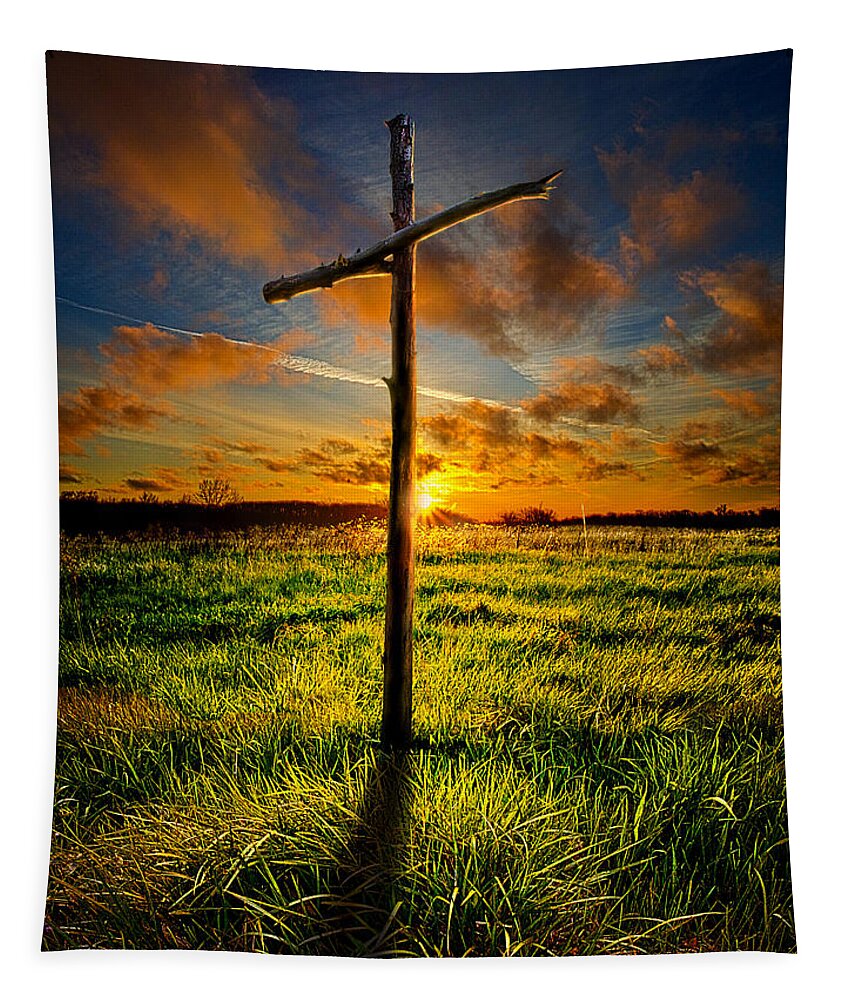 Good Friday Tapestry featuring the photograph Good Friday by Phil Koch