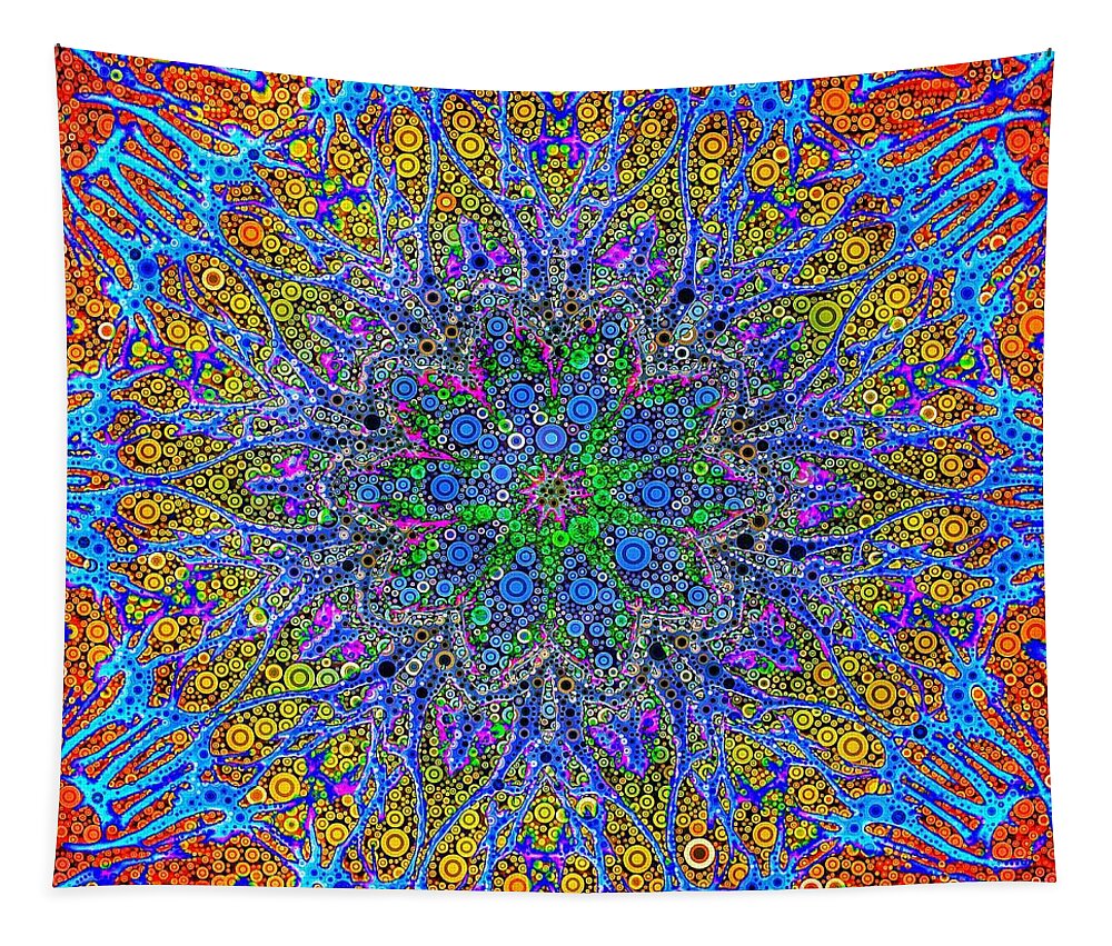 Fractal Tapestry featuring the photograph Good Morning Sunrise by Nick Heap