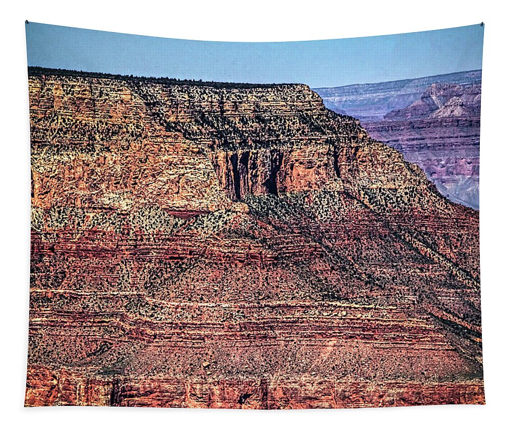 Arizona Tapestry featuring the photograph Grand Canyon Views No. 7 by Roger Passman
