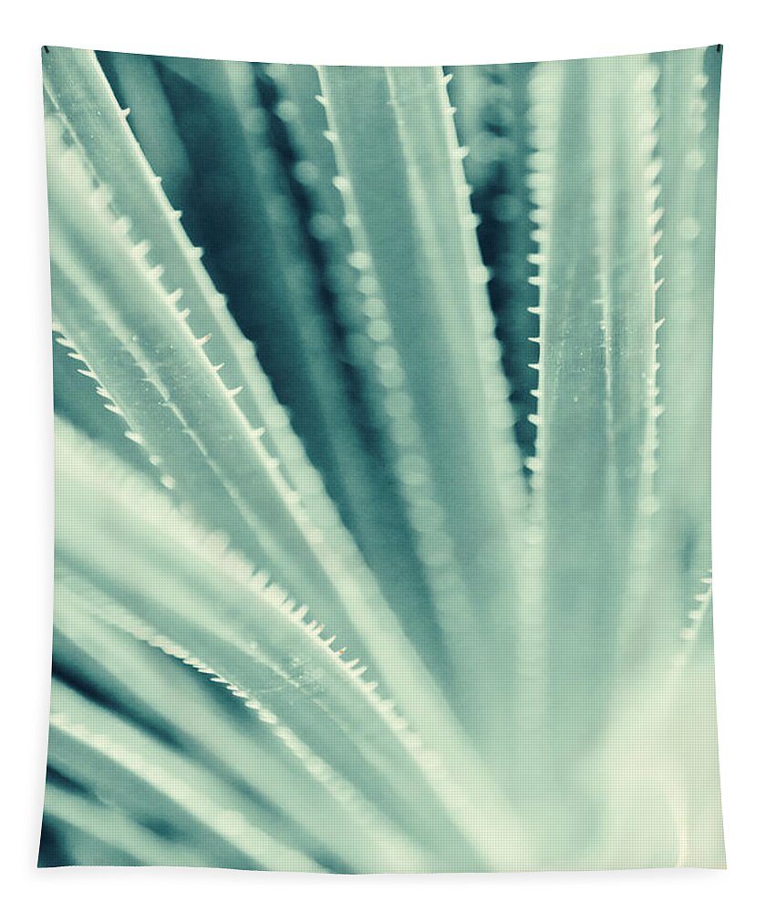 Plant Tapestry featuring the photograph Green Foliage 4 by Andrea Anderegg