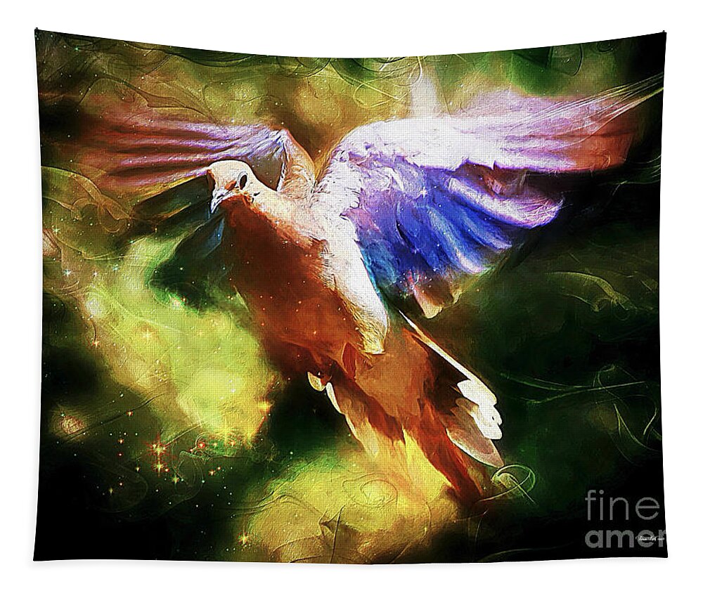 Angel Tapestry featuring the photograph Guardian Angel by Tina LeCour