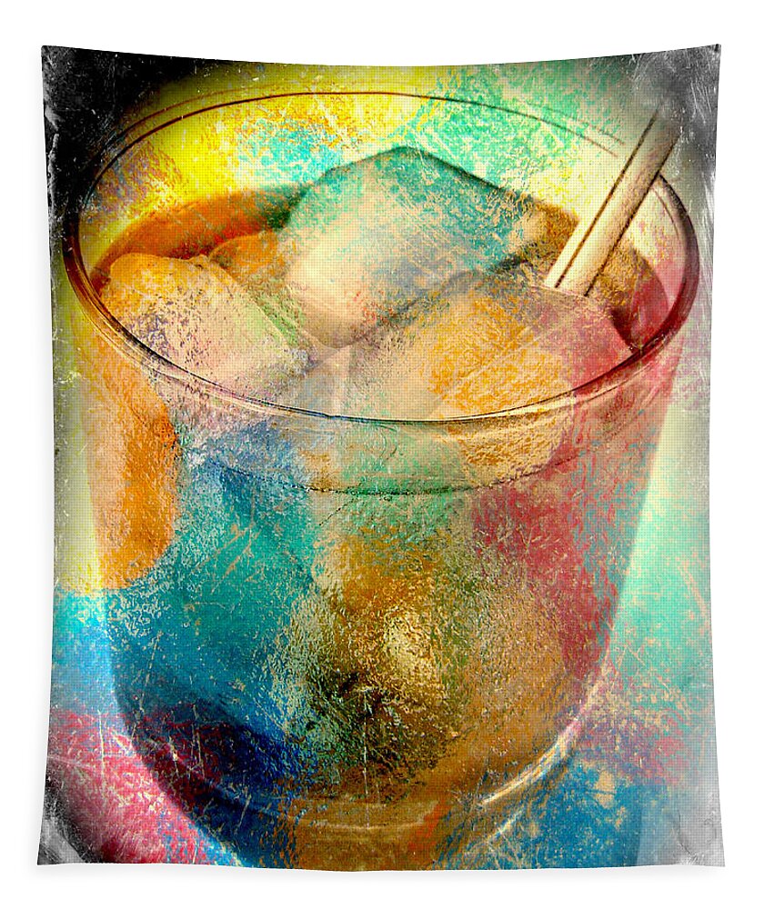 Drink Tapestry featuring the photograph Happy Hour by Matt Cegelis