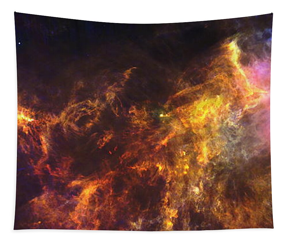 Esa Tapestry featuring the photograph Herschel's View of the Horsehead Nebula by Eric Glaser