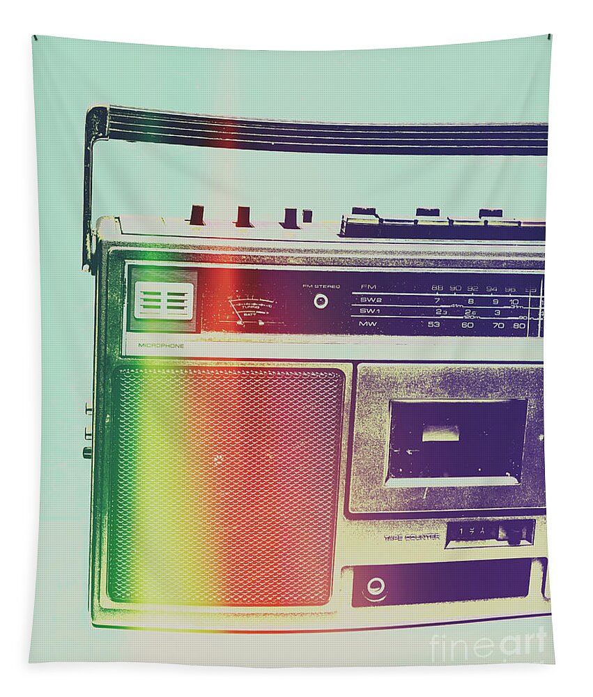 Pop Art Tapestry featuring the photograph Hi-fi pop by Jorgo Photography