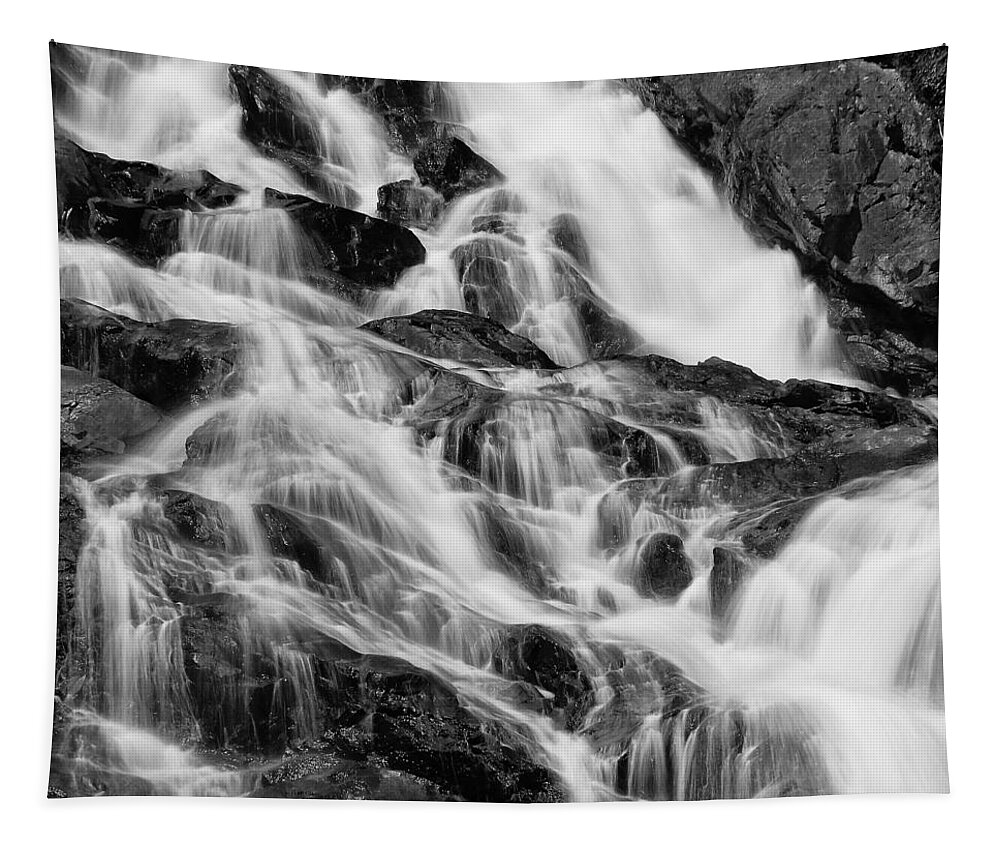 Hidden Falls Tapestry featuring the photograph Hidden Falls #1 by Bethany Dhunjisha
