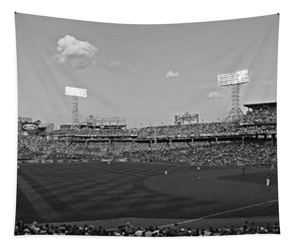 Fenway Park Tapestry featuring the photograph Home of Boston Red Sox by Juergen Roth
