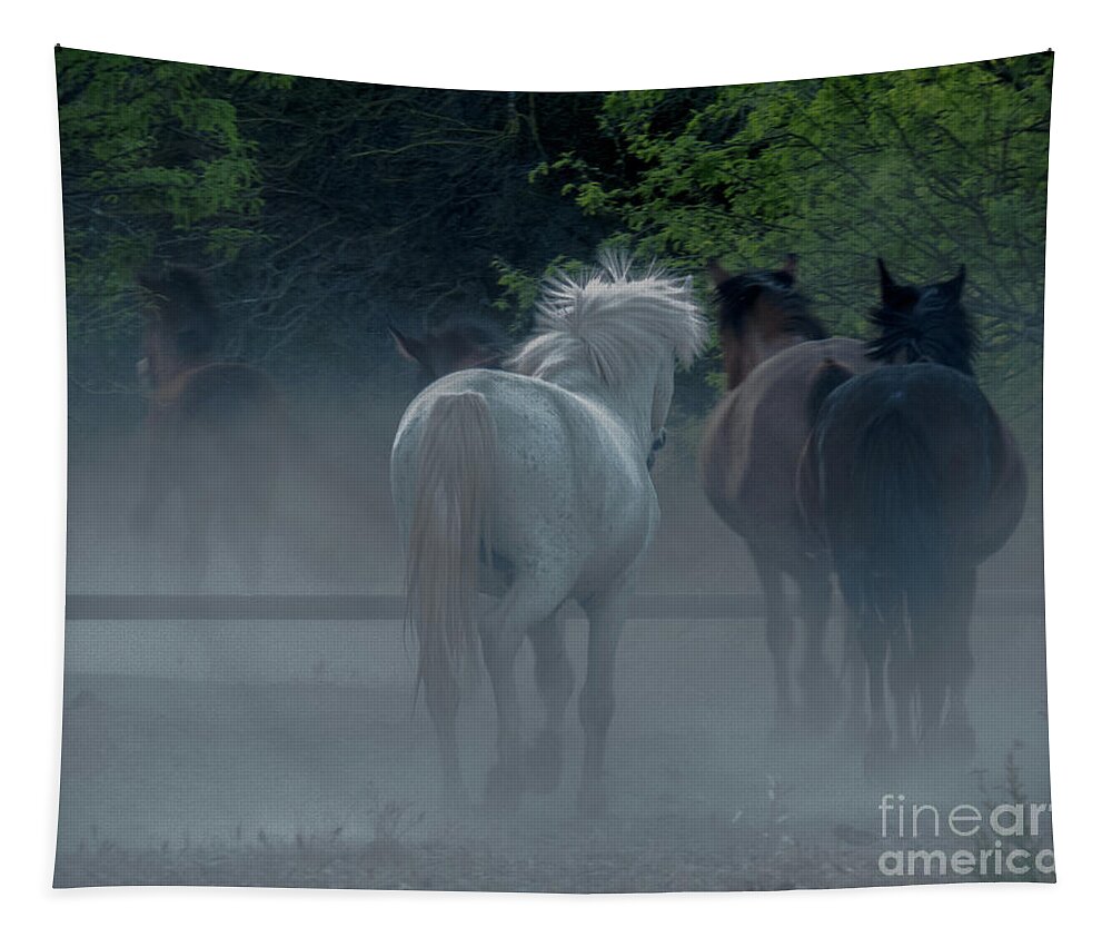 Horse Tapestry featuring the photograph Horse 8 by Christy Garavetto