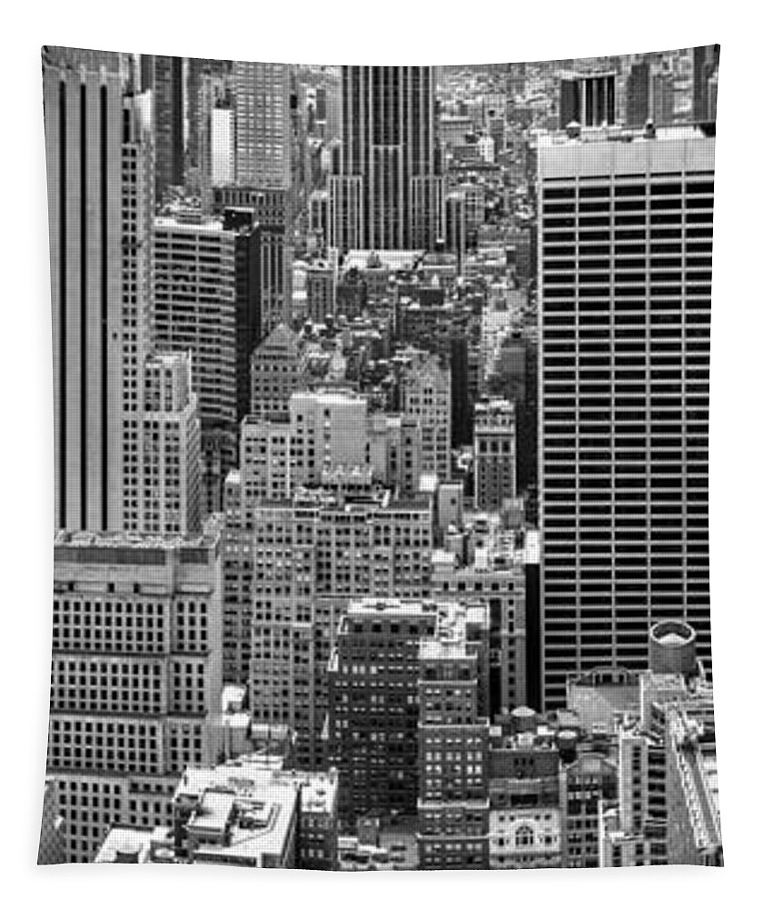 Empire State Building Tapestry featuring the photograph It's A Jungle Out There by Az Jackson