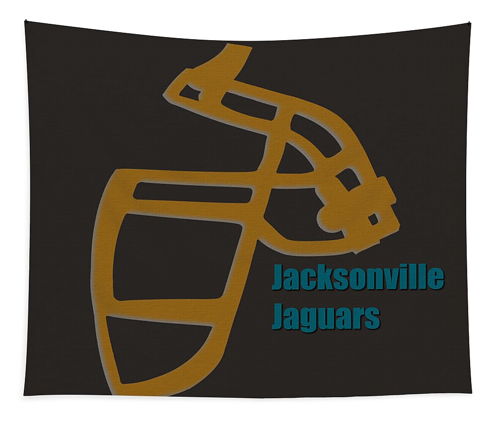 Jacksonville Jaguars Retro Tapestry by Joe Hamilton - Fine Art America