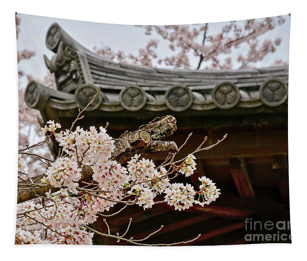 Japan Tapestry featuring the photograph Japan In The Spring by Constance Woods