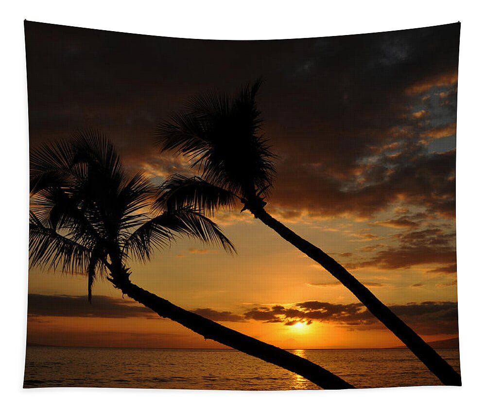 Photograph Tapestry featuring the photograph Ka'anapali Beach Sunset by Kelly Wade