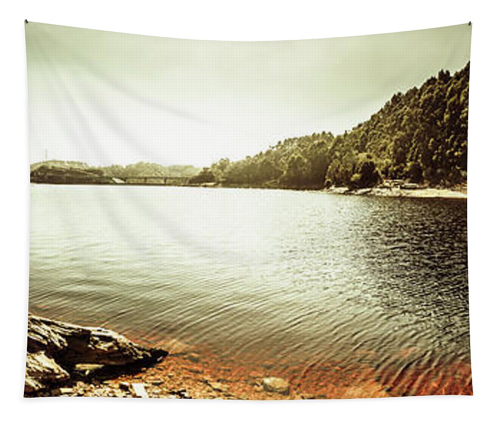 River Tapestry featuring the photograph Lake Pieman, West Tasmania by Jorgo Photography