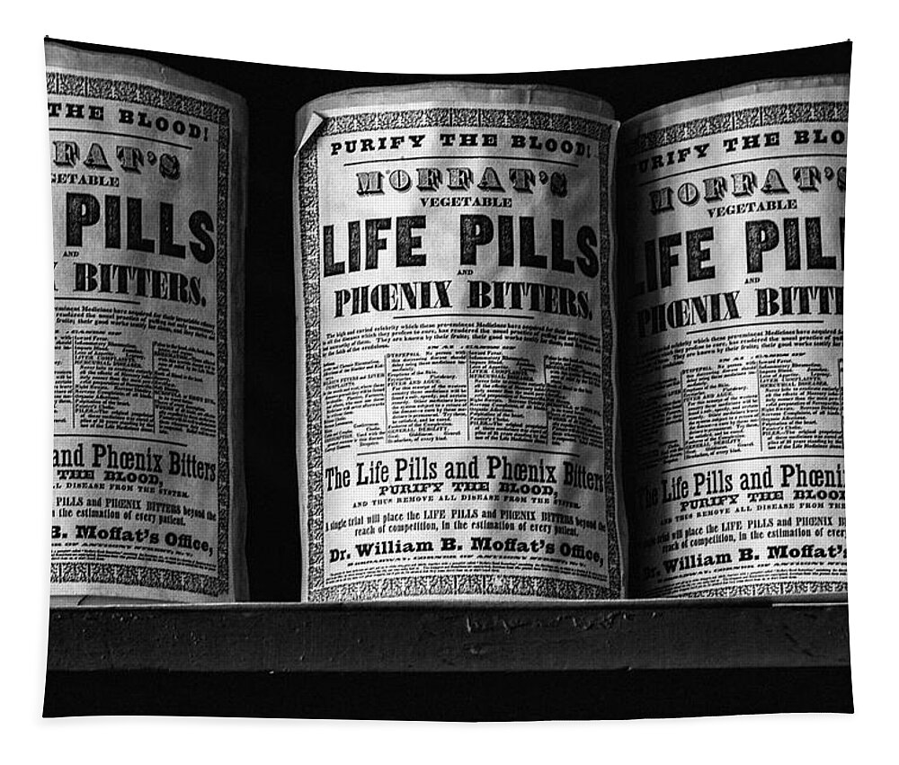 Jay Stockhaus Tapestry featuring the photograph Life Pills by Jay Stockhaus