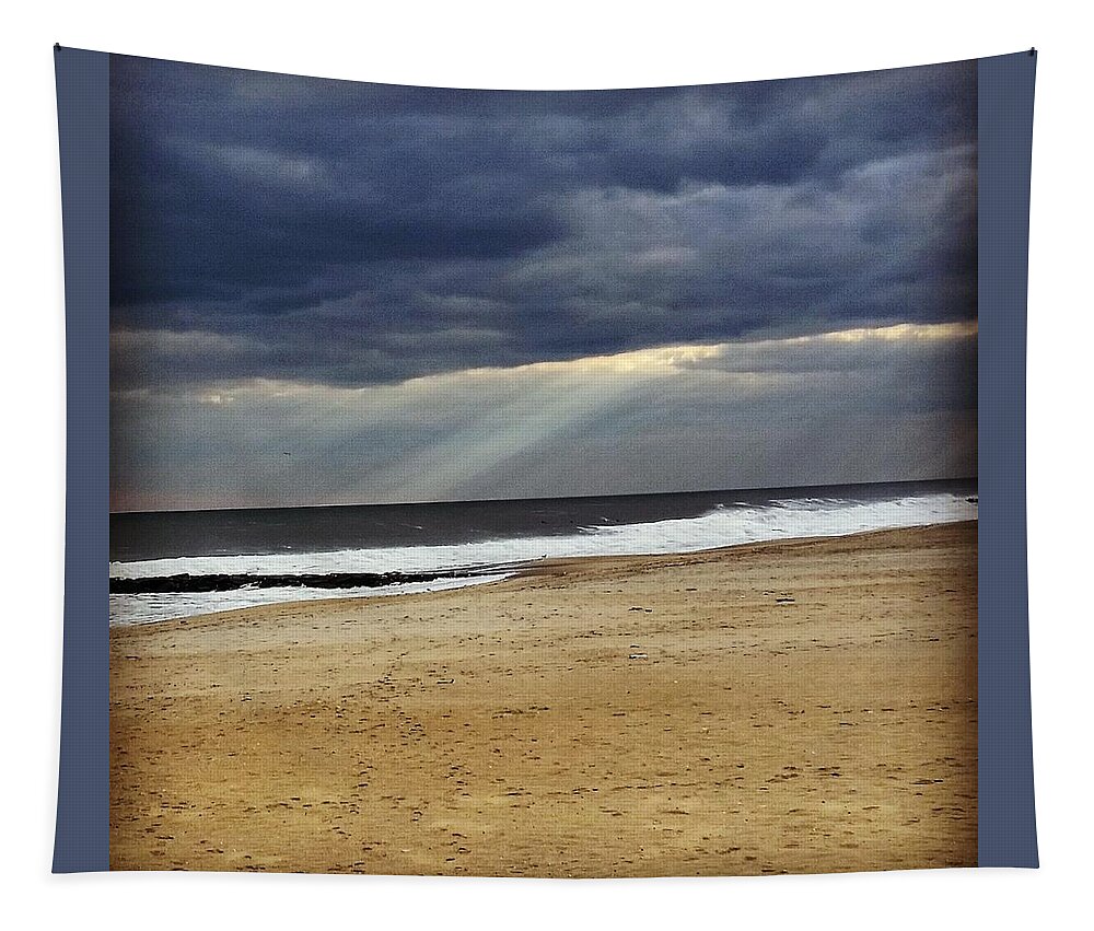 Ocean Tapestry featuring the photograph Light Through the Ocean Storm by Vic Ritchey