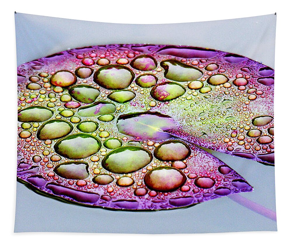 Lillypad Tapestry featuring the digital art Lillypad by Robert Meanor
