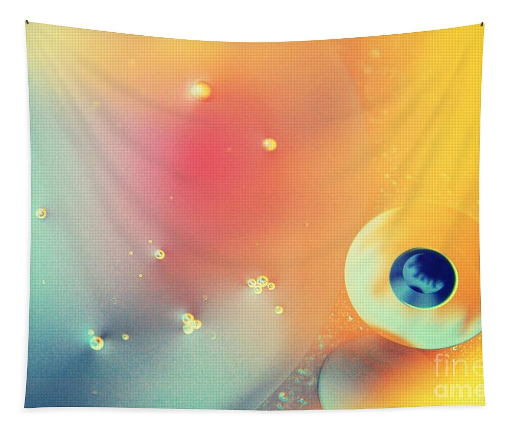 Abstract Tapestry featuring the photograph Liquispace 11 by Aimelle Ml