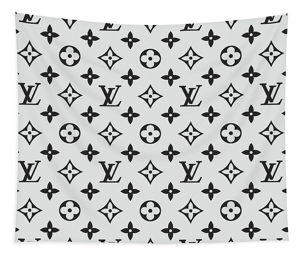 Louis Vuitton Pattern Lv 07 Grey Tapestry for Sale by TUSCAN Afternoon