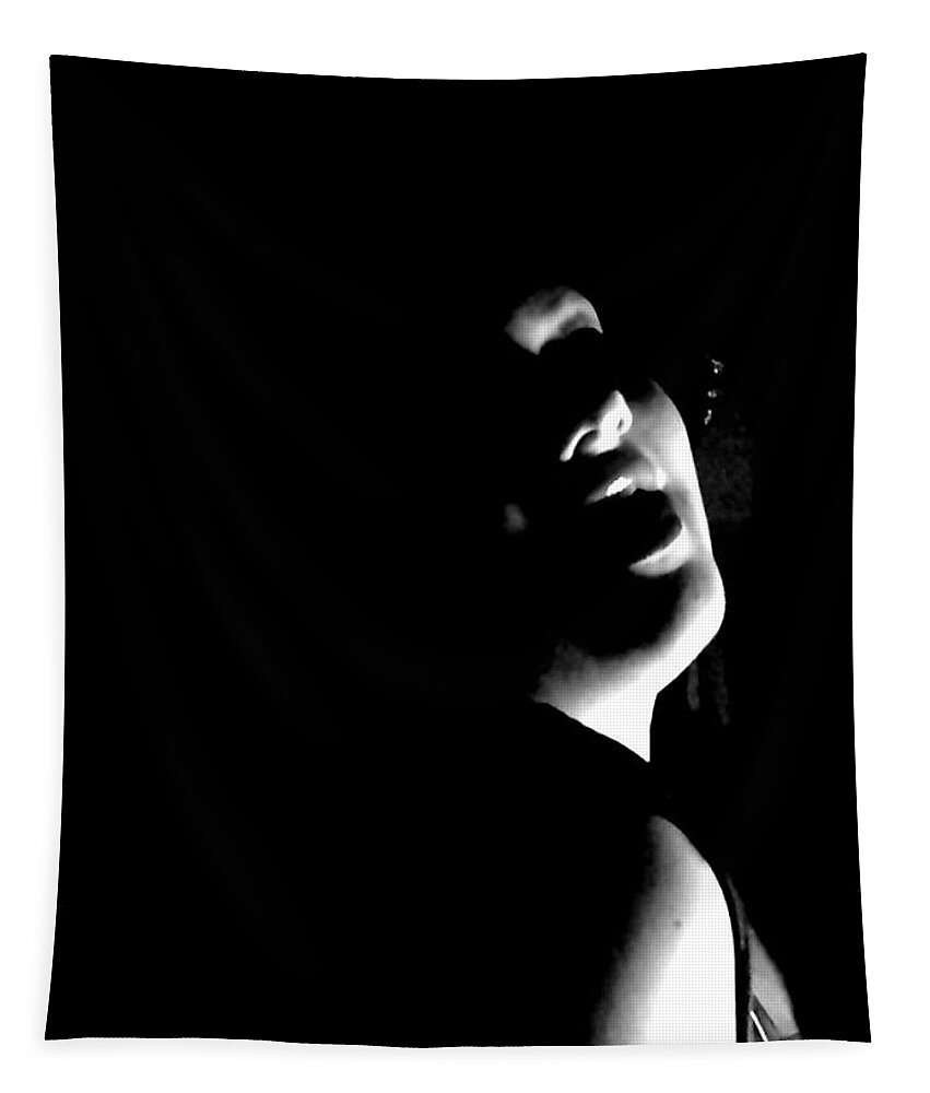 Woman Tapestry featuring the photograph Lucious Sudlety by Scarlett Royale
