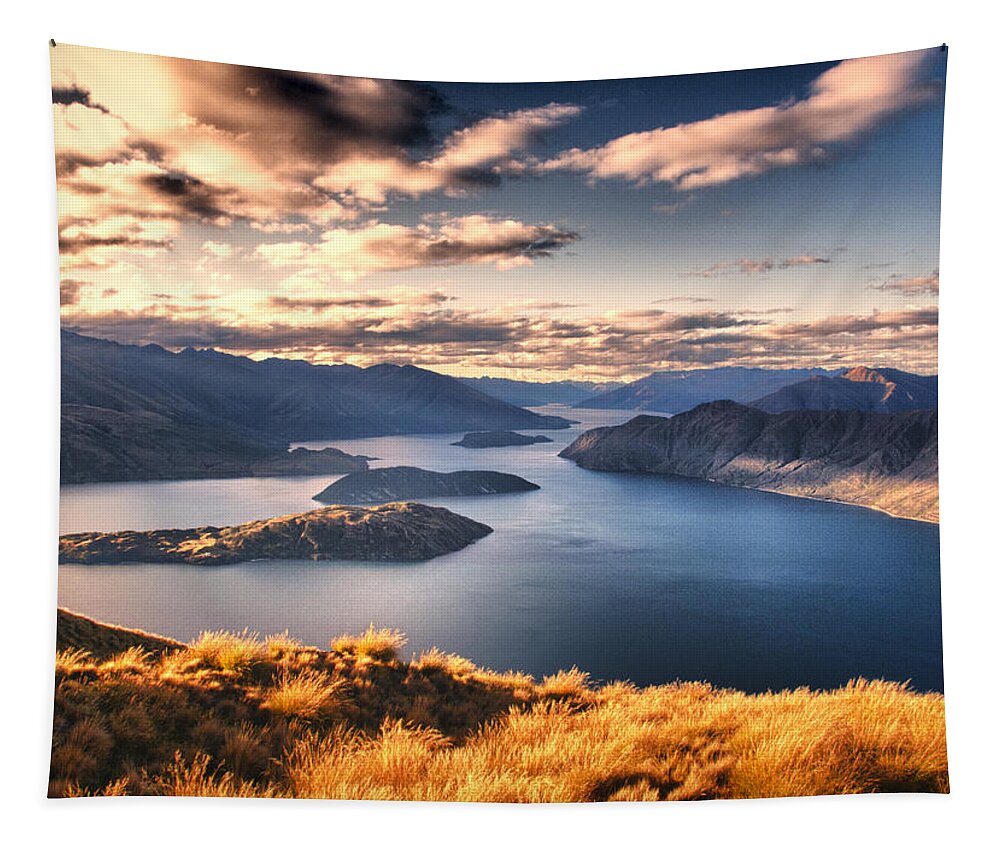 New Zealand Tapestry featuring the photograph Magical New Zealand by Niels Nielsen