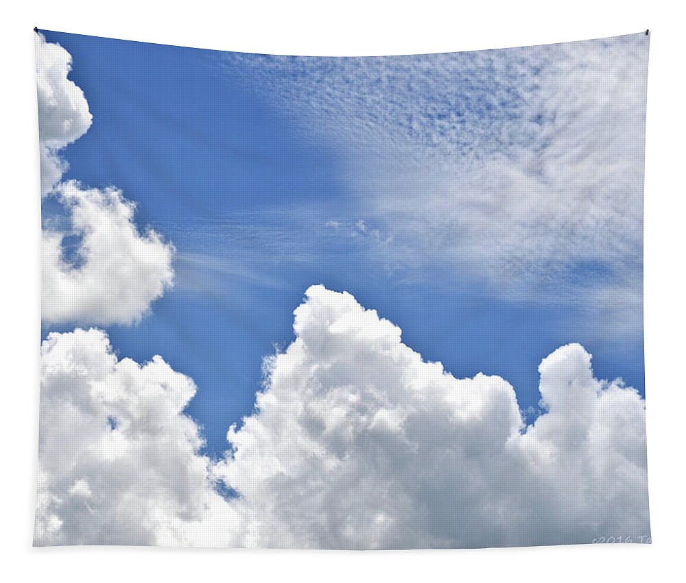 Clouds Tapestry featuring the photograph Magnificent Clouds by Tara Potts