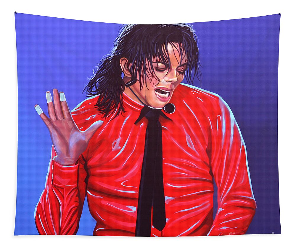 Michael Jackson Tapestry by Paul Meijering - Fine Art America