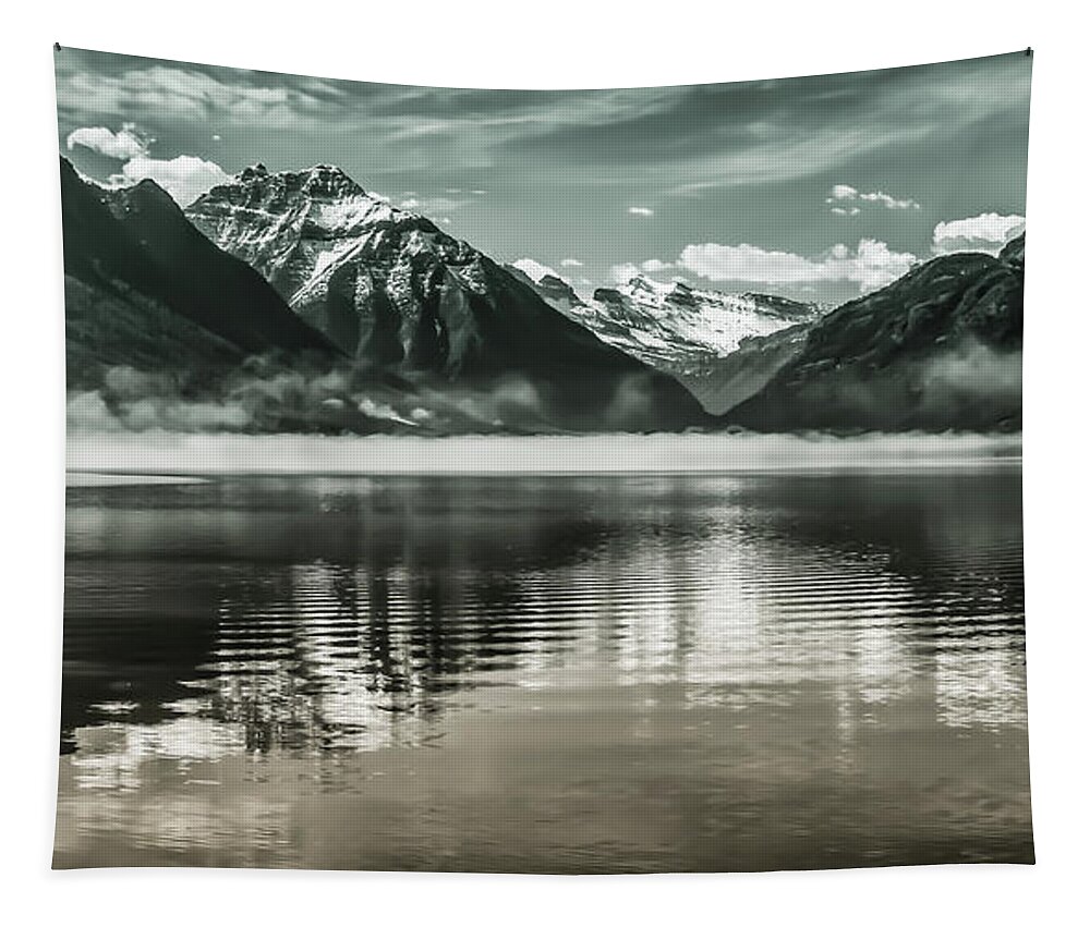Best Tapestry featuring the photograph Montana Reflections by Gary Migues