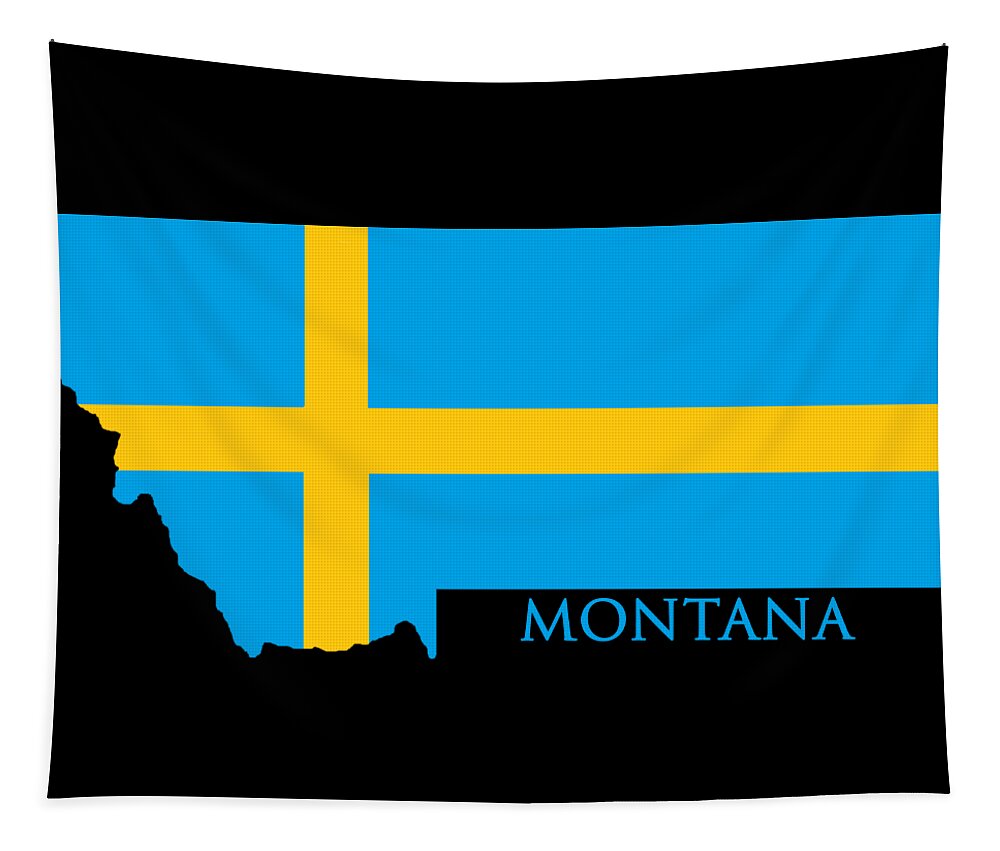 Montana Tapestry featuring the photograph Montana Swede by Whispering Peaks Photography
