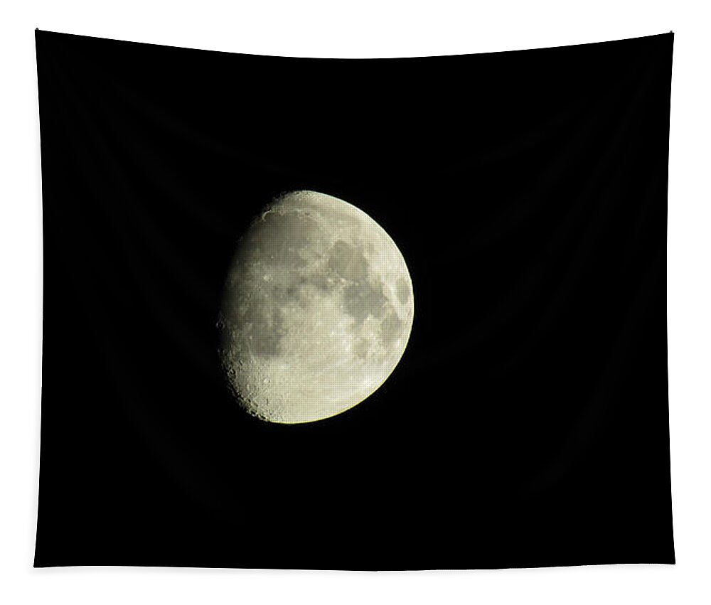 Moon Tapestry featuring the photograph Moon Shot by Robert Knight