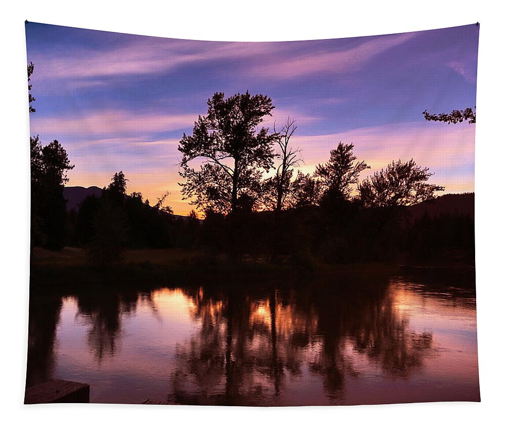 Morning Tapestry featuring the photograph Morning Glow by Monte Arnold