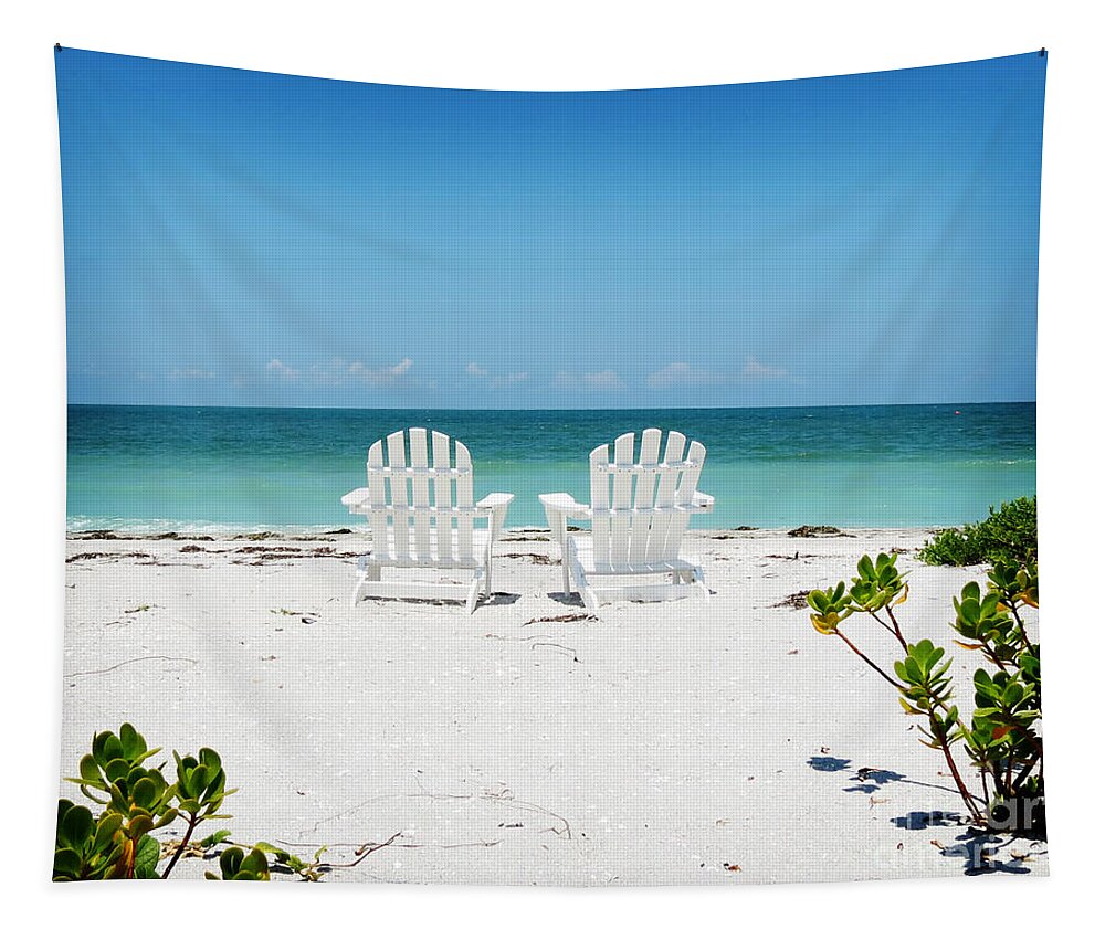 Florida Tapestry featuring the photograph Morning View by Chris Andruskiewicz