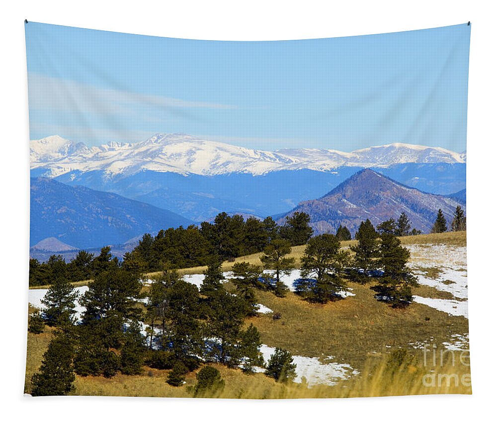 Mosquito Range Tapestry featuring the photograph Mosquito Range Mountains by Steven Krull