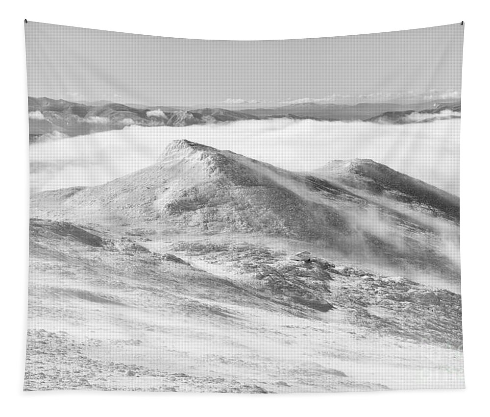 White Mountains Tapestry featuring the photograph Mount Monroe - White Mountains New Hampshire by Erin Paul Donovan