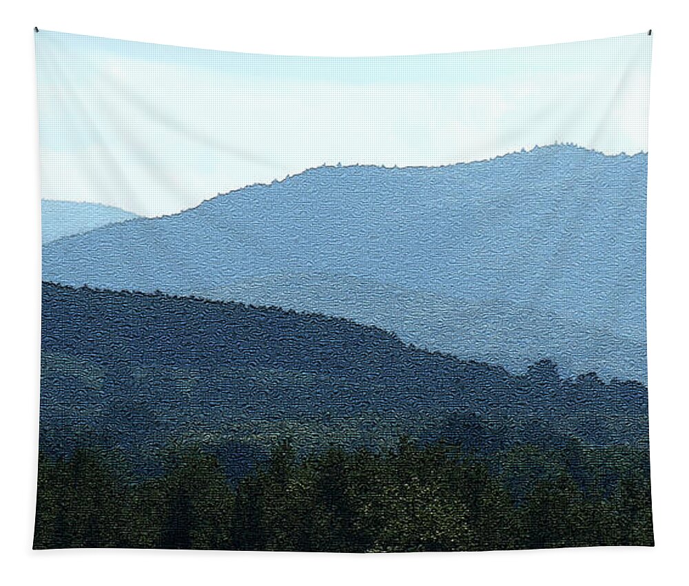Mt Ascutney Tapestry featuring the photograph Mt. Ascutney VT by Paul Gaj