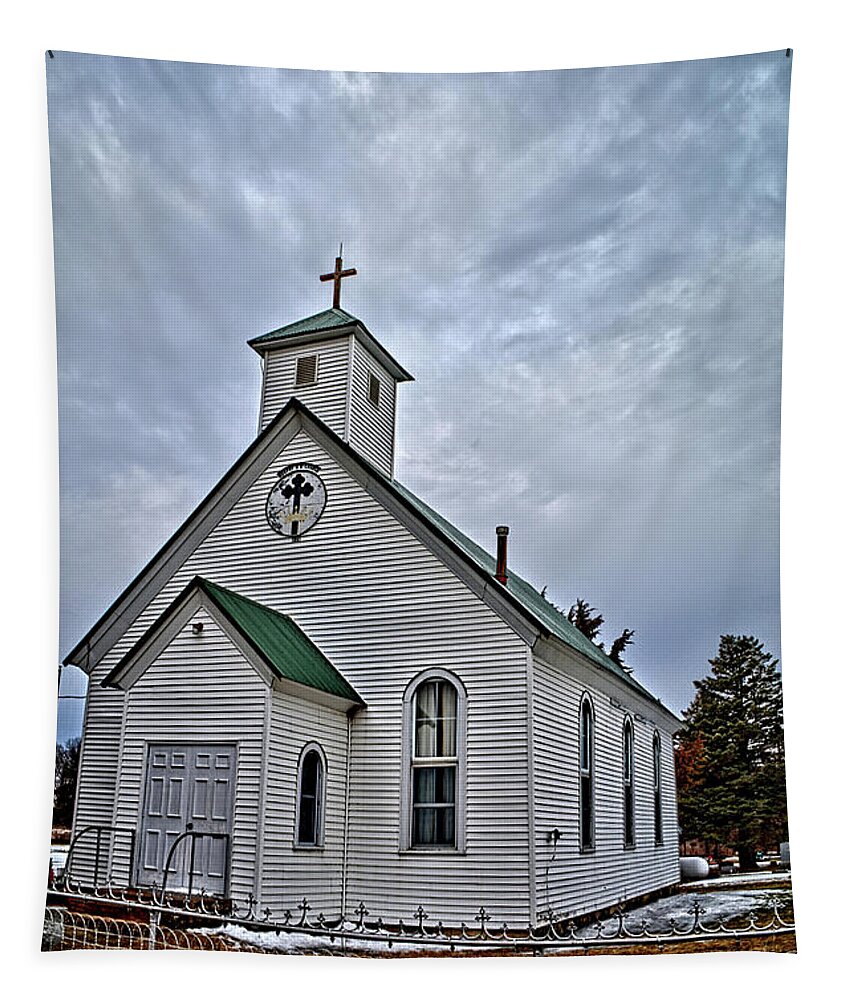 Church Tapestry featuring the photograph Murphy U B Church 2 by Bonfire Photography