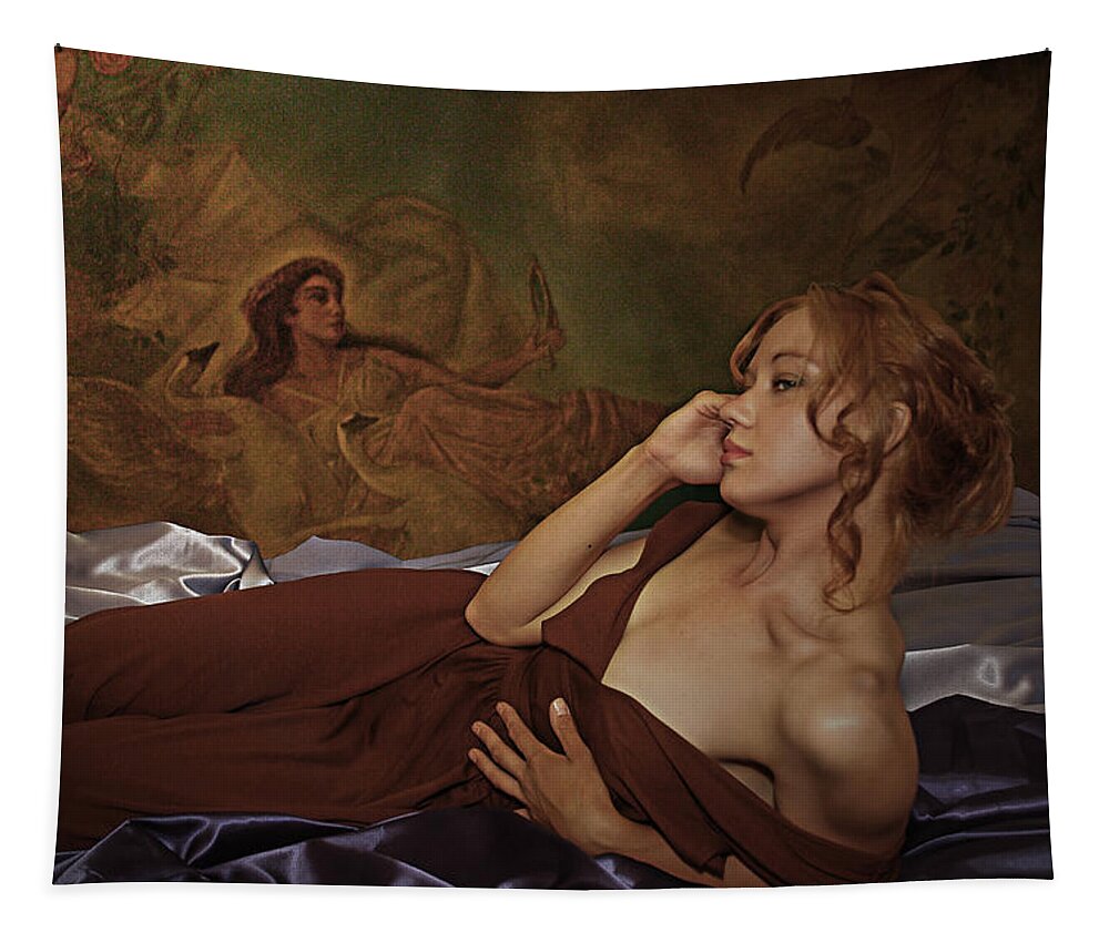 Narcissism Tapestry featuring the photograph Narcissis by Jeff Burgess
