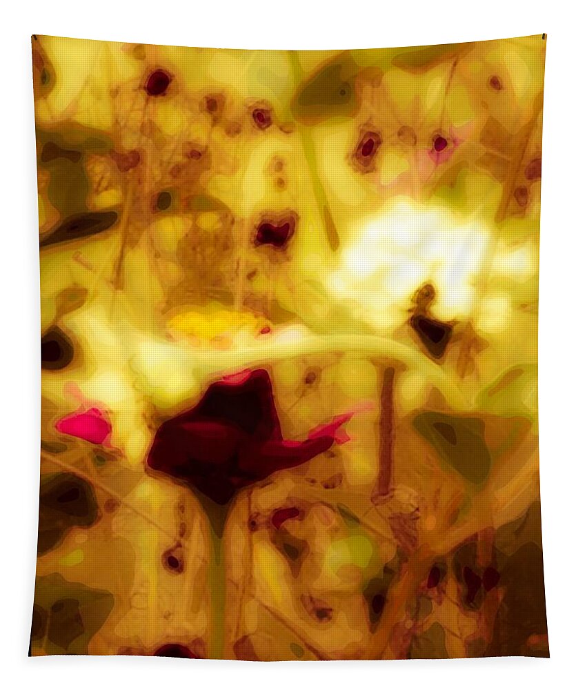 Nature Tapestry featuring the photograph Natures Abstract by Debra Lynch