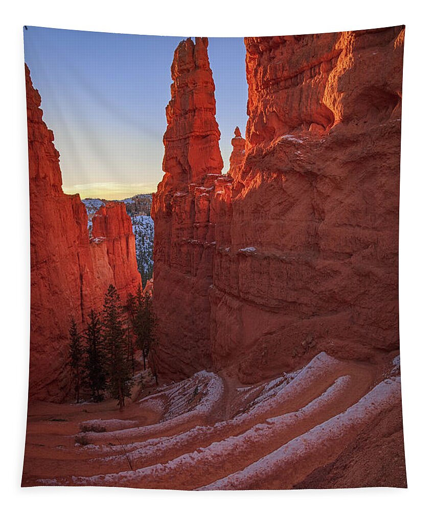 Arches Tapestry featuring the photograph Navajo Loop by Edgars Erglis