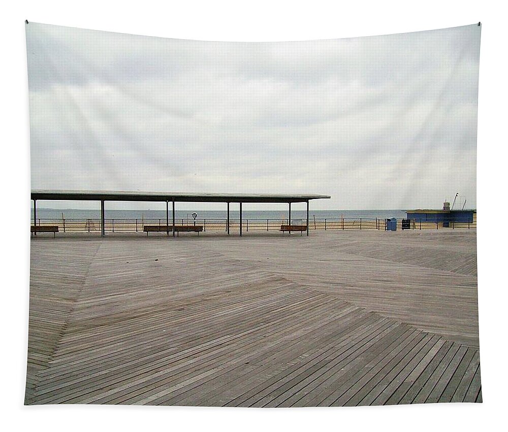 New London Beach Tapestry featuring the photograph New Londodn beach by Wolfgang Schweizer