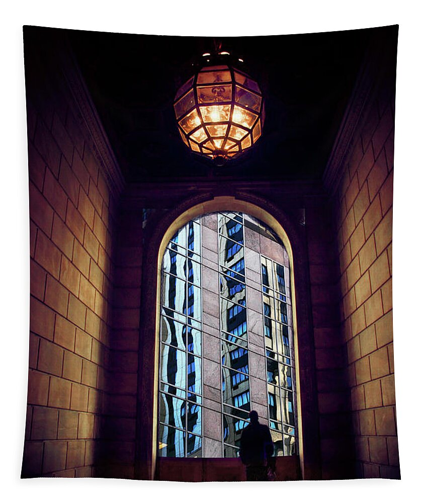 Room Tapestry featuring the photograph New York Perspective by Jessica Jenney