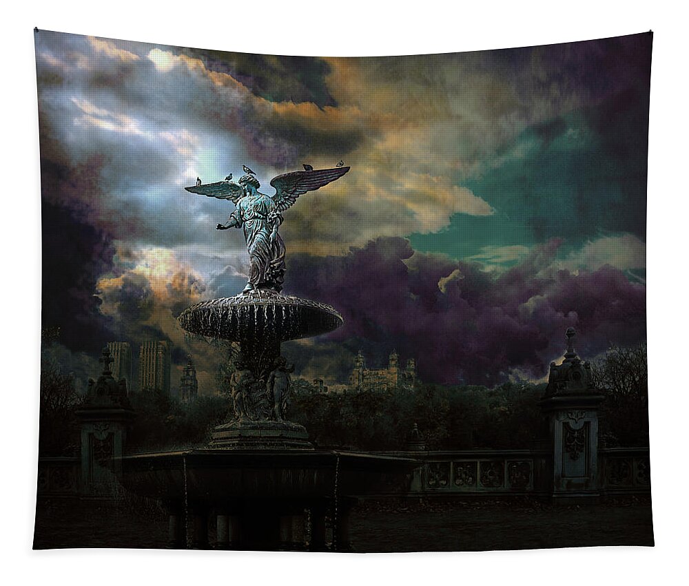 New York Tapestry featuring the photograph New York Series Number 3 by Jeff Burgess
